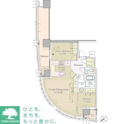 パークコート赤坂檜町ザタワーの物件間取画像